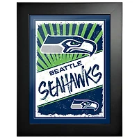 Seahawks de Seattle - Art encadré classique 12'' x 16''