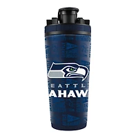 Seattle Seahawks 26oz. 4D Stainless Steel Shaker Bottle