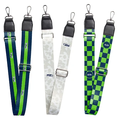 Ensemble de 3 sangles de sac des Seahawks de Seattle