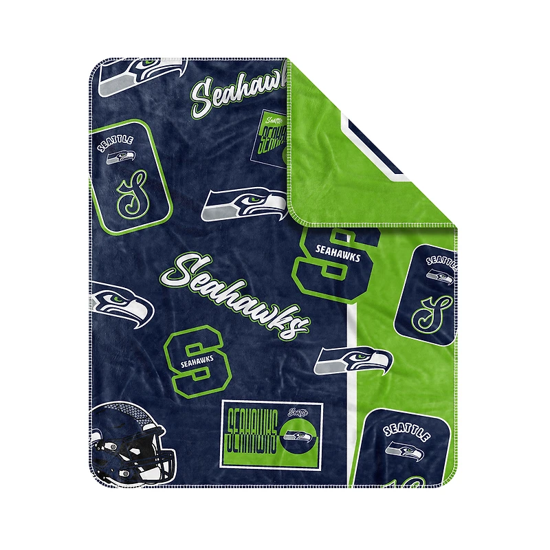Couverture tissée Dream Weave des Seattle Seahawks 50" x 60"