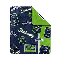 Couverture tissée Dream Weave des Seattle Seahawks 50" x 60"