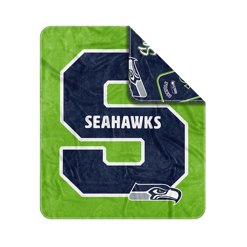 Couverture tissée Dream Weave des Seattle Seahawks 50" x 60"