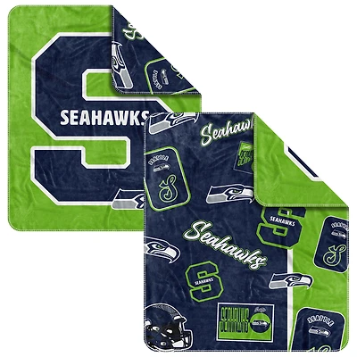 Couverture tissée Dream Weave des Seattle Seahawks 50" x 60"