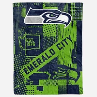 Couverture de ville natale des Seahawks de Seattle, 60 po x 80 po