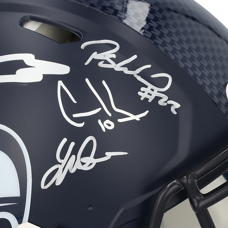 Casque Riddell Speed Authentic des Seattle Seahawks, champions du Super Bowl LX, autographié par au moins 7 joueurs - Édition limitée à 250 exemplaires