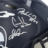 Casque Riddell Speed ​​Authentic des Seattle Seahawks, champions du Super Bowl LX, autographié par au moins 7 joueurs - Édition limitée à 250 exemplaires