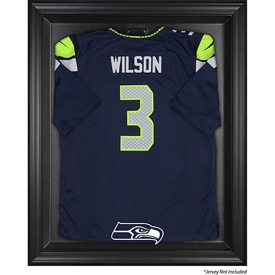 Vitrine de présentation encadrée noire pour maillot des Seattle Seahawks