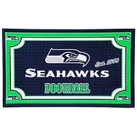 Paillasson en relief des Seattle Seahawks
