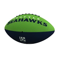 Ballon de football junior avec logo Pinwheel des Seahawks de Seattle