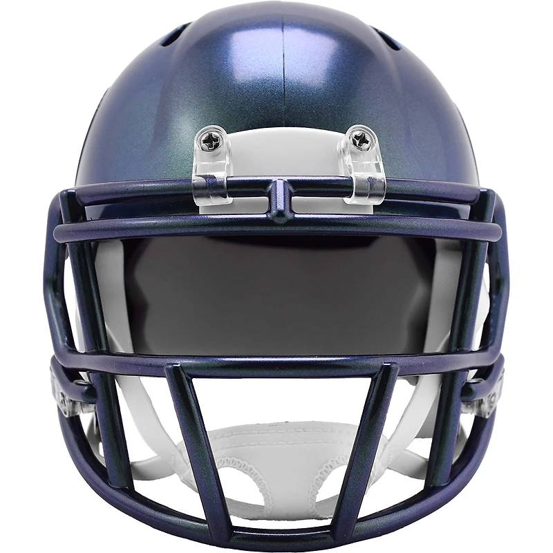 Casque de vitesse alternatif sur le terrain Riddell 2025 Rivalries Collection des Seattle Seahawks