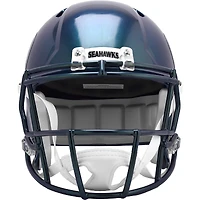 Casque réplique de vitesse alternative sur le terrain Riddell 2025 Rivalries Collection des Seattle Seahawks
