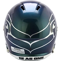 Casque réplique de vitesse alternative sur le terrain Riddell 2025 Rivalries Collection des Seattle Seahawks