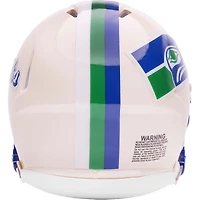 Casque miniature de vitesse de la collection rétro Riddell des Seahawks de Seattle