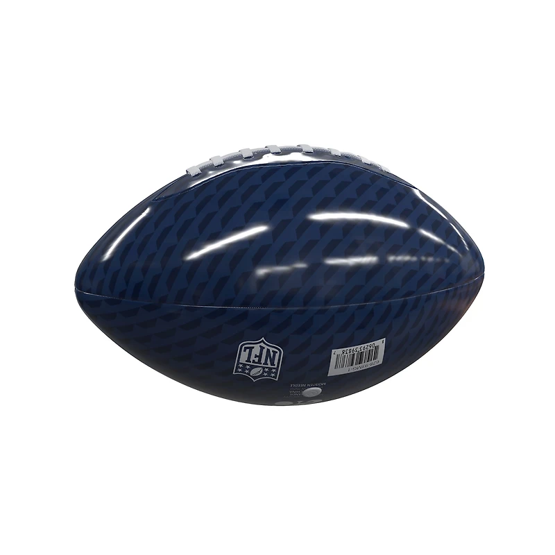 Mini ballon de football en caoutchouc brillant des Seahawks de Seattle