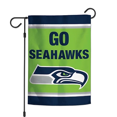 Drapeau de jardin 2 côtés 12'' x 18'' Seattle Seahawks WinCraft