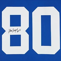 Steve Largent Seattle Seahawks Autographed 1985 Mitchell & Ness Royal Replica Jersey with "HOF '95" Inscription