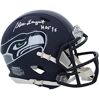Steve Largent Seattle Seahawks Autographed Riddell Speed Mini Helmet with "HOF '95" Inscription