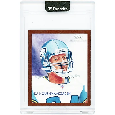 Carte T. J. Houshmandzadeh Seattle Seahawks 2009 Topps National Chicle Mini Pigskin #C124 #1/1