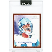 Carte T. J. Houshmandzadeh Seattle Seahawks 2009 Topps National Chicle Mini Pigskin #C124 #1/1