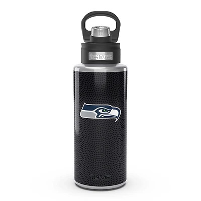 Tervis Seahawks de Seattle 32oz. Bouteille d'eau en cuir à large goulot