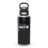 Tervis Seahawks de Seattle 32oz. Bouteille d'eau en cuir à large goulot
