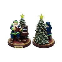 Figurine du Père Noël des Seattle Seahawks de The Memory Company