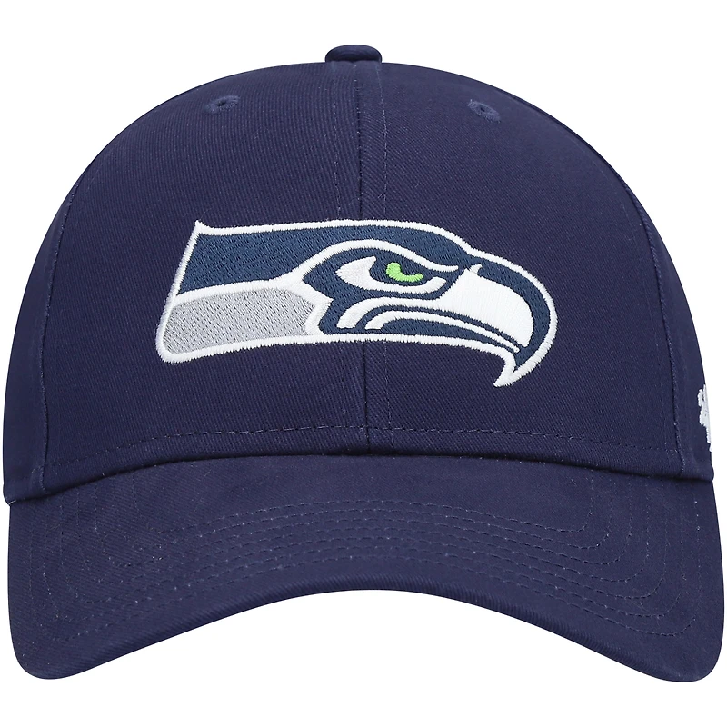 Casquette ajustable pour tout-petit '47 College Navy Seattle Seahawks MVP Basic