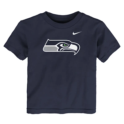 Toddler Nike College Navy Seattle Seahawks Logo T-Shirt
