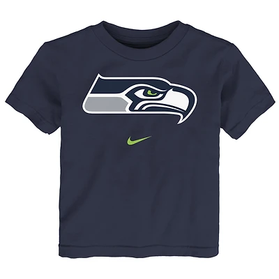 Toddler Nike Navy Seattle Seahawks Primary Logo T-Shirt