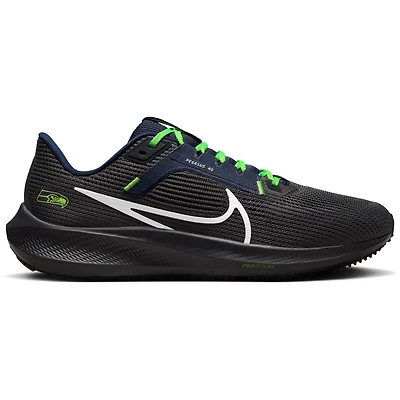 Chaussure de running unisexe Nike Zoom Pegasus 40 Seattle Seahawks anthracite