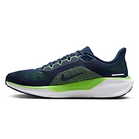Chaussures de course unisexes Nike Zoom Pegasus 41 bleu marine des Seattle Seahawks