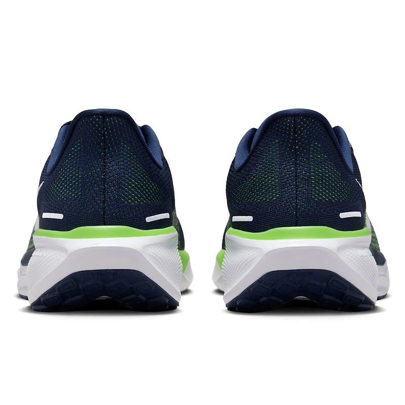 Chaussures de course unisexes Nike Zoom Pegasus 41 bleu marine des Seattle Seahawks