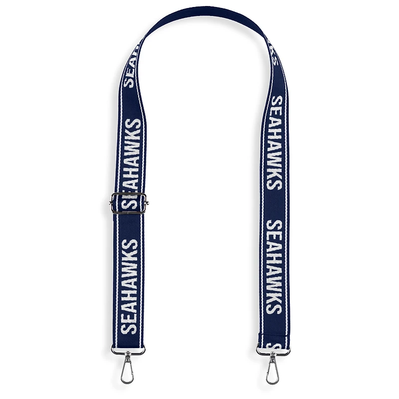 WEAR by Erin Andrews Seattle Seahawks Stadium Tote Bag with Team Color Trim