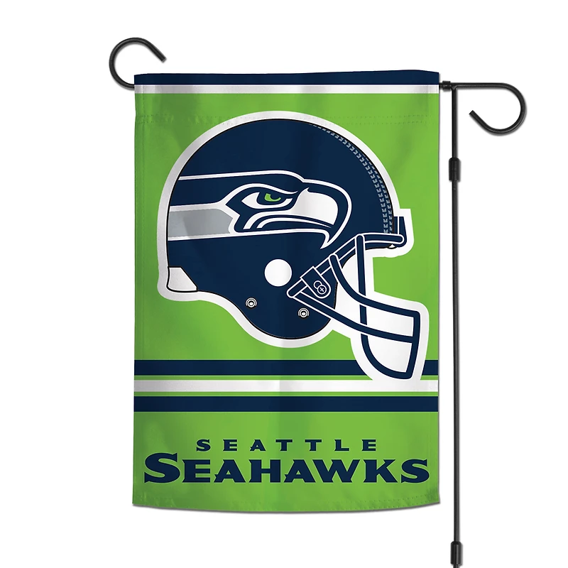 WinCraft Seattle Seahawks Drapeau de jardin double face 30,5 x 45,7 cm