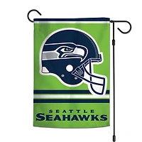 WinCraft Seattle Seahawks Drapeau de jardin double face 30,5 x 45,7 cm
