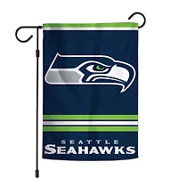 WinCraft Seattle Seahawks Drapeau de jardin double face 30,5 x 45,7 cm
