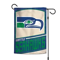 WinCraft Seattle Seahawks 2 côtés 12'' x 18'' Team Garden Flag