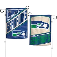 WinCraft Seattle Seahawks 2 côtés 12'' x 18'' Team Garden Flag