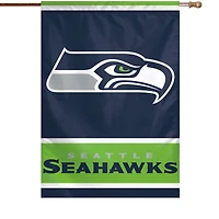 Bannière verticale simple face WinCraft Seattle Seahawks 28" x 40" avec logo principal