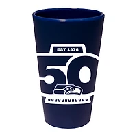 WinCraft Seattle Seahawks 50e saison 16oz. Verre à bière en silicone