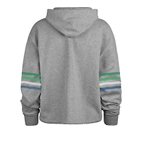 Women's '47 Heather Gray Seattle Seahawks Upland Bennett Pullover Hoodie