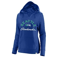 Women's '47 Royal Seattle Seahawks Plus Whirlwind Naomi Hoodie
