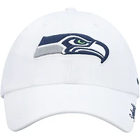 Casquette réglable '47 Seattle Seahawks Miata Clean Up Logo pour femme, blanc