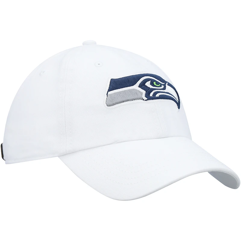 Casquette réglable '47 Seattle Seahawks Miata Clean Up Logo pour femme, blanc
