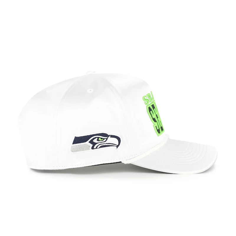 Casquette ajustable Outspoken Hitch blanche 47 des Seattle Seahawks pour femme