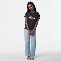 Women's Champion  Navy Seattle Seahawks Logo T-Shirt