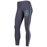 Women's Concepts Sport White/Charcoal Seattle Seahawks Sonata T-Shirt & Leggings Sleep Set