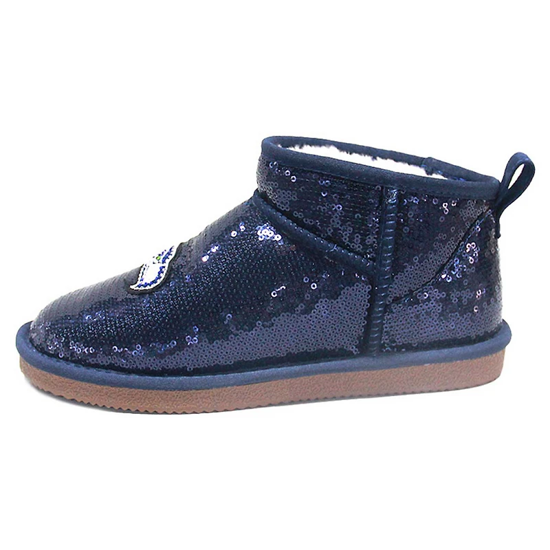 Bottines à paillettes Cuce marine Seattle Seahawks pour femmes