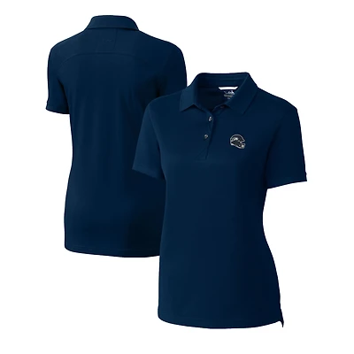 Polo piqué Advantage DryTec Tri-Blend pour femme, bleu marine, avec logo casque des Seattle Seahawks, Cutter & Buck College