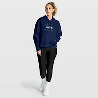 Women's Fanatics College Navy Seattle Seahawks Eligible Receiver Legacy Pullover Hoodie